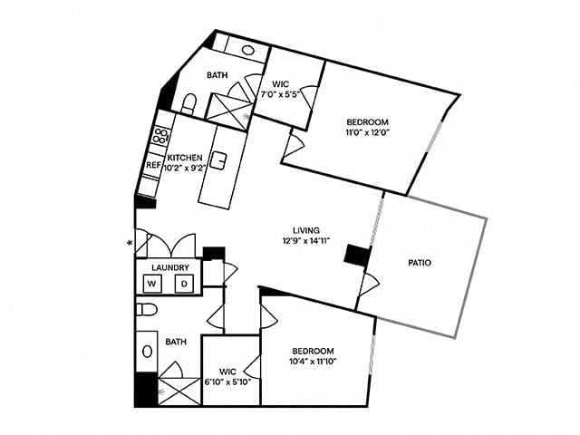 B2 floor plan